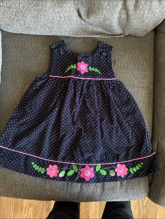 Other - 🎆24M Floral Polka Dot Dress🎆